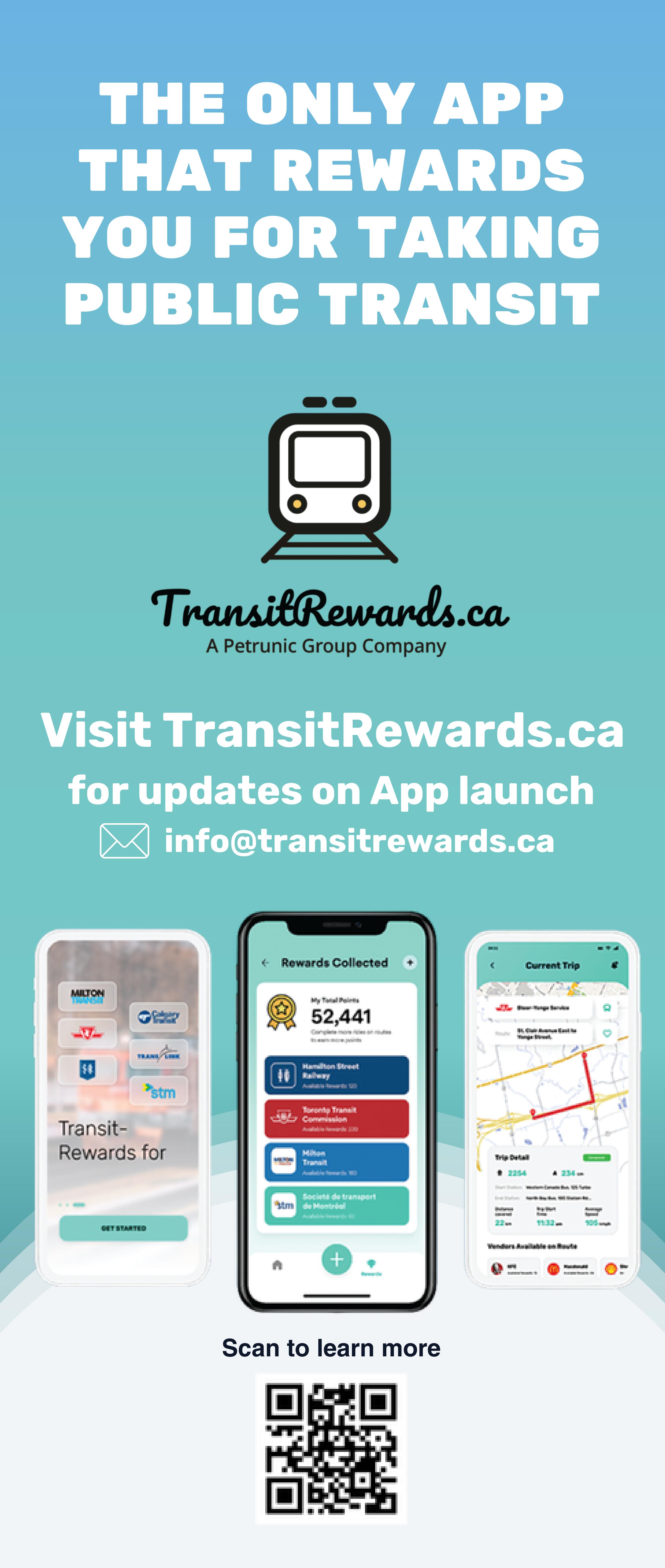Transit Rewards Postcard